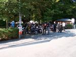 und schon waren wir unterwegs - rast am ammersee